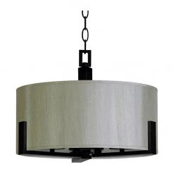 ALLEN + ROTH Suspension «Jaelyn» à 3 lumières