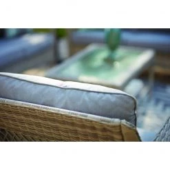 Chaises pivotantes pour patio Parkview par Allen + Roth, grises, ensemble de 2, acier, osier et oléfine -ALLEN + ROTH Soldes Boutique 20235162d L