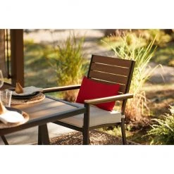 Ensemble à dîner extérieur Leigh d'Allen + Roth, acier noir, 6 morceaux 9 Ensemble à dîner extérieur Leigh d'Allen + Roth, acier noir, 6 morceaux -ALLEN + ROTH Soldes Boutique 20235182e L