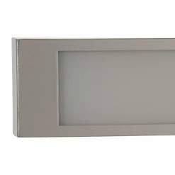 Luminaire de meuble-lavabo allen + roth courbé, 24 po, métal/acrylique, chrome -ALLEN + ROTH Soldes Boutique 31955402e L