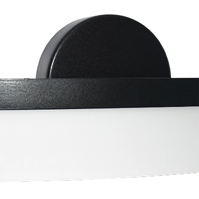 Luminaire de meuble-lavabo allen + roth Lynnpark noir à 3 lumières DEL de style moderne/contemporain 2 Luminaire de meuble-lavabo allen + roth Lynnpark noir à 3 lumières DEL de style moderne/contemporain – Image 2