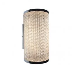 Luminaire de meuble-lavabo allen + roth Charlotte chrome poli à 1 lumière DEL de style moderne/contemporain