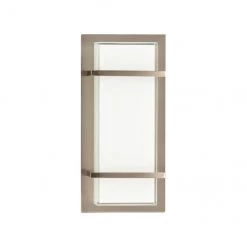 Luminaire pour meuble-lavabo Brighton d'Allen + Roth de style contemporain à 2 lumières DEL, nickel brossé -ALLEN + ROTH Soldes Boutique 31955413c L