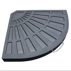 Poids pour base de parasol décalée en résine et béton Allen + Roth de 18 1/2 po