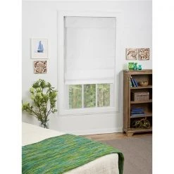 ALLEN + ROTH Store romain coupe-lumière en tissu, 70" x 72", neige -ALLEN + ROTH Soldes Boutique 330625676 AlternateImage2 l