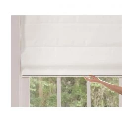 ALLEN + ROTH Store romain coupe-lumière en tissu, 42" x 72", neige -ALLEN + ROTH Soldes Boutique 330625708 AlternateImage1 l