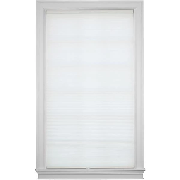 ALLEN + ROTH Store alvéolaire filtrant , 67,5" x 48", polyester, crème 1 ALLEN + ROTH Store alvéolaire filtrant , 67,5" x 48", polyester, crème