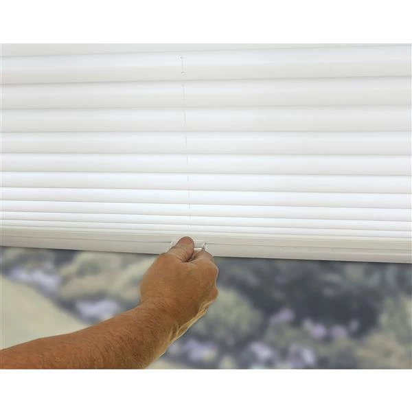 ALLEN + ROTH Store filtre lumineux, 23,5" x 48", polyester, blanc 2 ALLEN + ROTH Store filtre lumineux, 23,5" x 48", polyester, blanc – Image 2