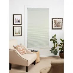 ALLEN + ROTH Store coupe-lumière, 25,5" x 48", polyester, crème/blanc -ALLEN + ROTH Soldes Boutique 330629084 AlternateImage2 l