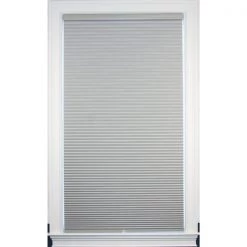 ALLEN + ROTH Store coupe-lumière, 59" x 64", polyester, gris sterling