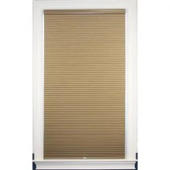 ALLEN + ROTH Store coupe-lumière, 72" x 48", polyester, lin/blanc