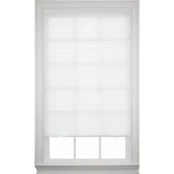 ALLEN + ROTH Store temporaire, 36" x 72", blanc, paquet de 4