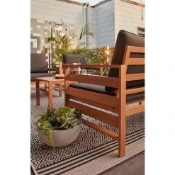 Tapis extérieur Allen + Roth en polyprolpylène noir et crème, 8 pi x 10 pi 9 Tapis extérieur Allen + Roth en polyprolpylène noir et crème, 8 pi x 10 pi -ALLEN + ROTH Soldes Boutique 42825013e L