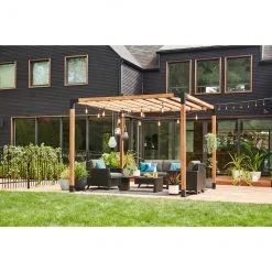 Jardinière extérieur Allen + Roth en céramique blanche de 7,5 po x 7,85 po -ALLEN + ROTH Soldes Boutique 43445214e L