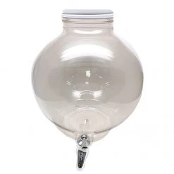 ALLEN + ROTH Distributeur de boissons, 10,5 po x 12,25 po, métal, clair