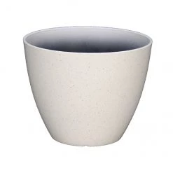 Jardinière blanche Allen + Roth de 11,5 po L x 9,3 po H en résine (1/pqt)