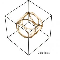 Suspension Allen + Roth à 1 ampoule (laiton et noir mat) -ALLEN + ROTH Soldes Boutique 45095013e L