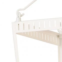 Chandelier Allen + Roth à 4 ampoules (blanc mat) 7 Chandelier Allen + Roth à 4 ampoules (blanc mat) -ALLEN + ROTH Soldes Boutique 45095014c L