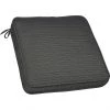 Coussin de siège de patio Allen + Roth, oléfine de haute qualité, 20 po x 20 po x 5 po, anthracite