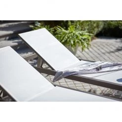 Chaises longue Allen + Roth Westmore à corps en acier, ensemble de 2 -ALLEN + ROTH Soldes Boutique 48655132c L