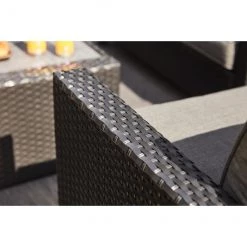 Ensemble de mobilier extérieur 4 morceaux Hazelview de Allen + Roth -ALLEN + ROTH Soldes Boutique 48655134e L