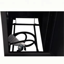 Foyer extérieur au gaz par Allen + Roth, 40 000 BTU, acier, noir 8 Foyer extérieur au gaz par Allen + Roth, 40 000 BTU, acier, noir -ALLEN + ROTH Soldes Boutique 49095008d L