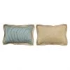 Coussin lombaire extérieur Allen + Roth, 12 po x 18 po, vert