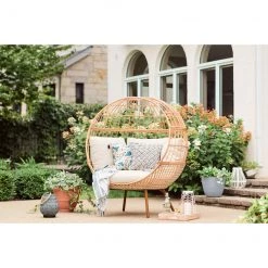 Coussin extérieur Allen + Roth en polyester de 18 po x 18 po -ALLEN + ROTH Soldes Boutique 49235137d L