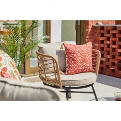 Coussin Allen + Roth en polyester de 18 po x 18 po -ALLEN + ROTH Soldes Boutique 49235141c L