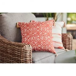 Coussin Allen + Roth en polyester de 18 po x 18 po -ALLEN + ROTH Soldes Boutique 49235141d L