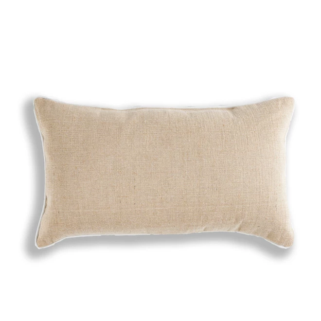 Coussin Allen + Roth bleu marine à rayures de 12 po x 18 po 2 Coussin Allen + Roth bleu marine à rayures de 12 po x 18 po – Image 2