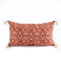 Coussin Allen + Roth de 12 po x 20 po aquarelle diamant