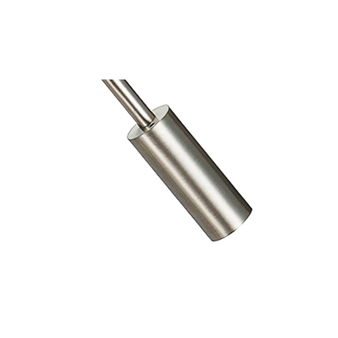 Lampe de plancher avec bras pivotant Allen + Roth 58 po nickel brossé et abat-jour en tissu blanc 5 Lampe de plancher avec bras pivotant Allen + Roth 58 po nickel brossé et abat-jour en tissu blanc – Image 5