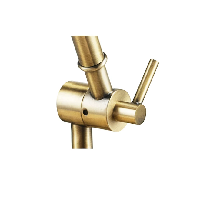 ALLEN + ROTH Lampe de bureau Catalina Industriel laiton antique 19,75 po 4 ALLEN + ROTH Lampe de bureau Catalina Industriel laiton antique 19,75 po – Image 4