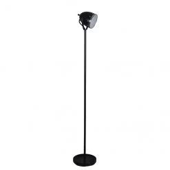 ALLEN + ROTH Lampe sur pied 58", noir