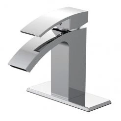 Robinet à 1 poignée Amari de Allen + Roth, chrome